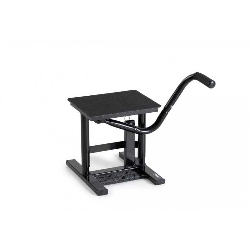 PUIG Caballete para motos off road básico negro con goma de 6289