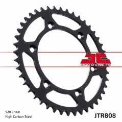 JT SPROCKETS Corona plato trasmision de acero autolimpiable 47 808 520 4090021147