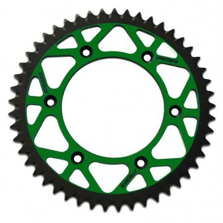 PBR Self-cleaning anodized aluminum transmission ring gear 520 TWIN ULTRA-LIGHT 489 4090014948VAR