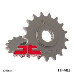 JT SPROCKETS Piñon de acero con goma antiruido 402 16 T 4080005716