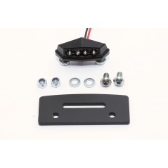 HIGHSIDER Soporte con luz de matrícula LED 1108347