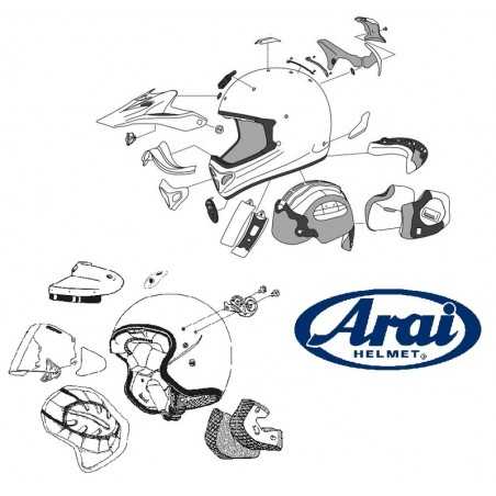 ARAI Recambio para casco integral de moto 8004312001