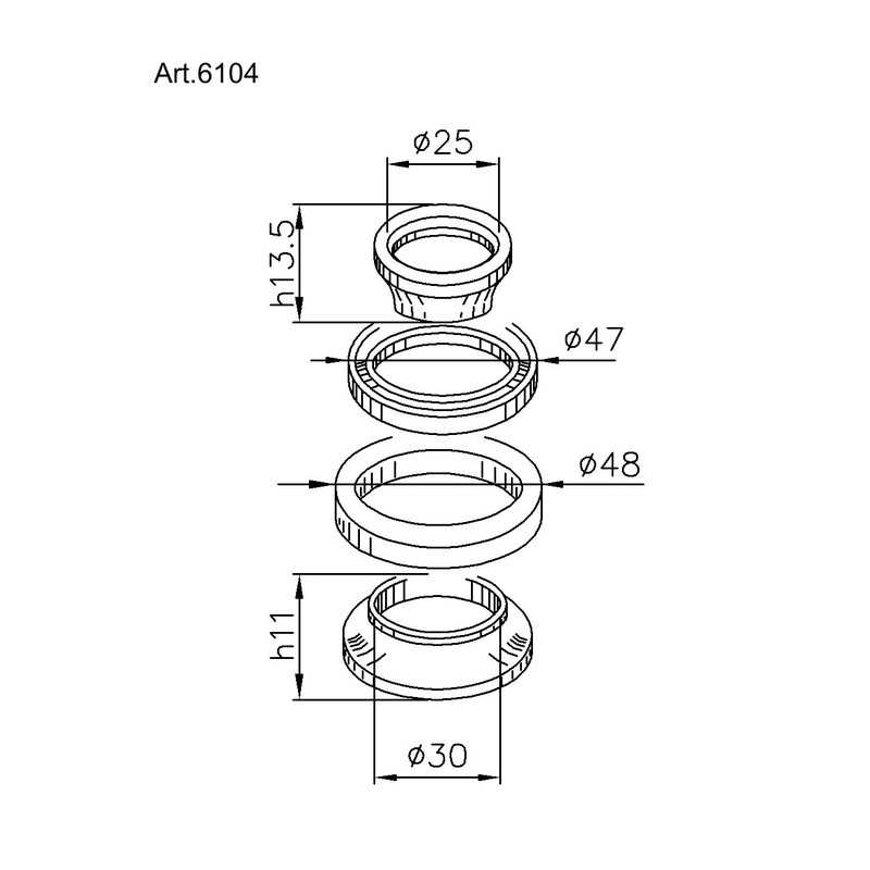 BUZZETTI Kit rodamientos columna de direccion 1043387