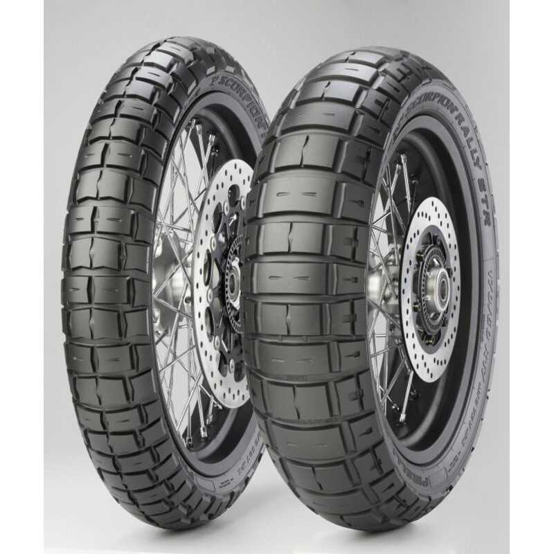 PIRELLI Mud/snow motorcycle tire TRAIL ON/OFF SCORPION RALLY STR (F) STD 9002137