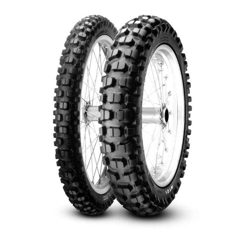 PIRELLI Neumático moto para cámara barro/nieve MT 21 RALLYCROSS 130/90-17 M/C 68P 9005886