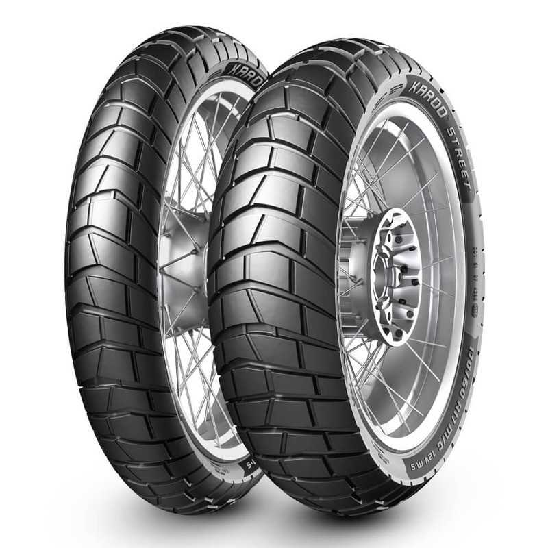 METZELER motorcycle tire cover KAROO STREET (F) 120/70 R 19 M/C 60V TUBELESS 9005913