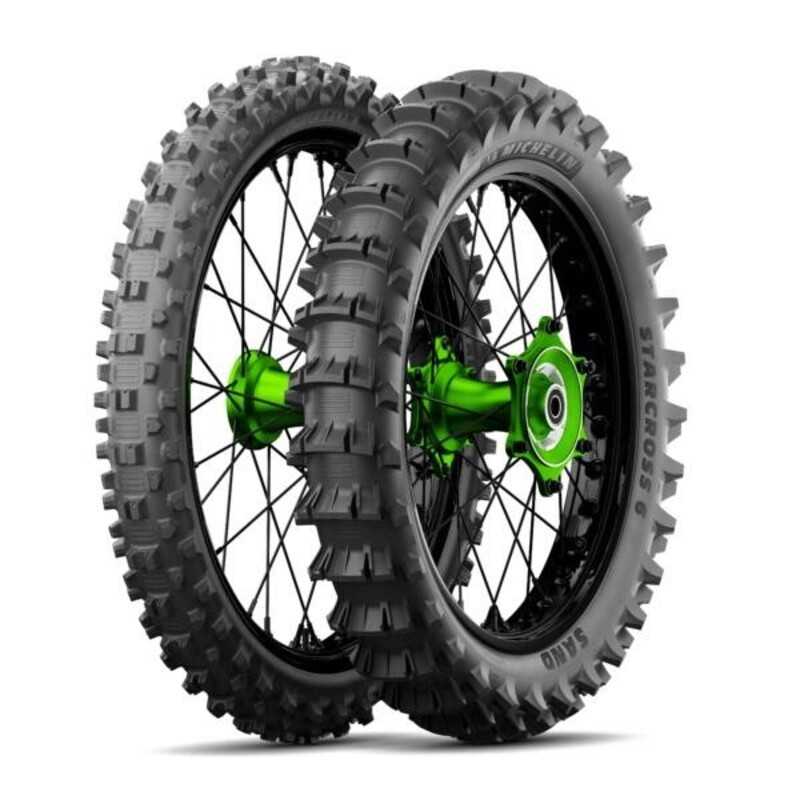 MICHELIN Motorcycle tire for tube STARCROSS 6 SAND 80/100-21 M/C NHS 51M 9005997
