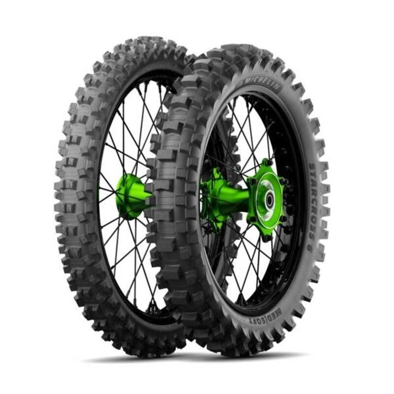 MICHELIN Neumático moto para cámara STARCROSS 6 MEDIUM SOFT 80/100-21 M/C NHS 51M 9006002