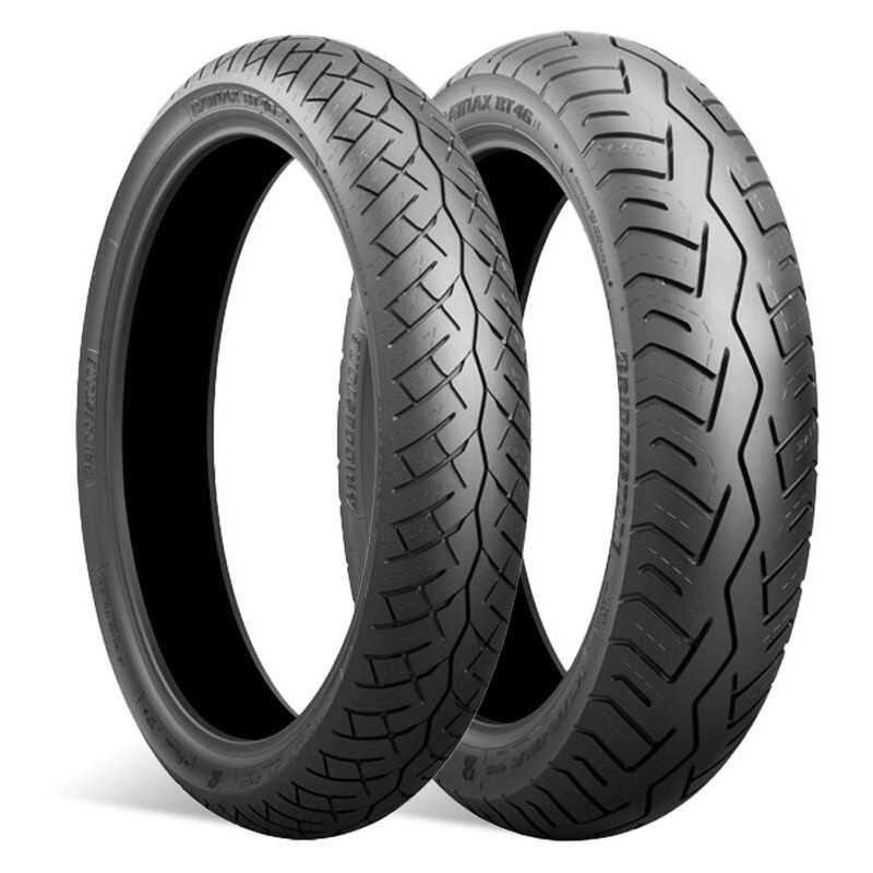 BRIDGESTONE Front clincher tire BATTLAX BT46 100/90-19 57H TUBELESS 9006033