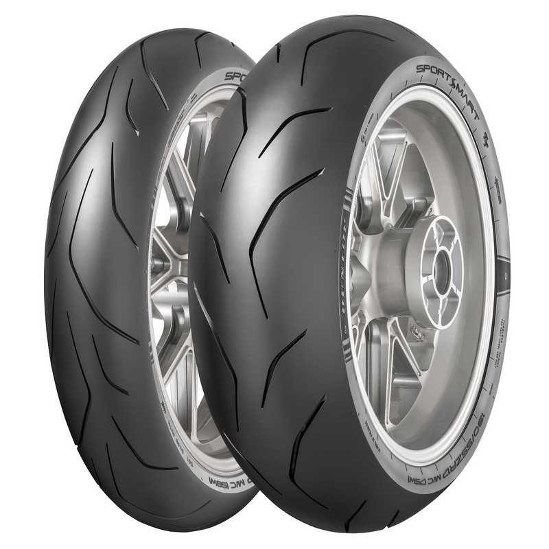 DUNLOP motorcycle tire cover SPORTMAX SPORTSMART TT 120/70 ZR 17 (58W) TUBELESS 9006053