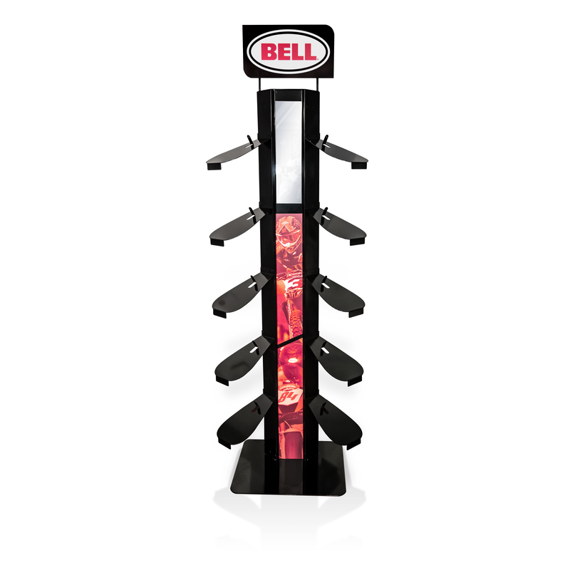 BIHR Exhibitor for 10 helmets BELL 3033560