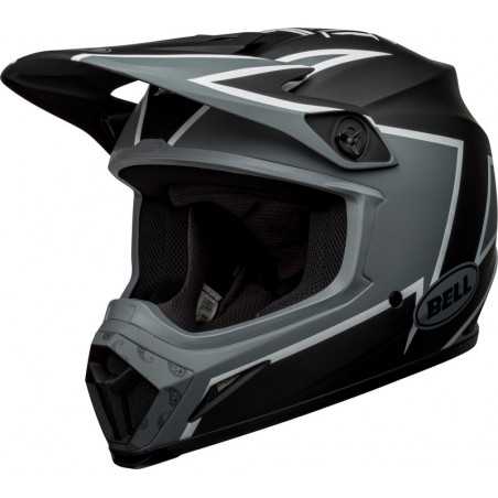 BELL Casco enduro offroad motocross MX-9 MIPS TWITCH MATT 8004851012