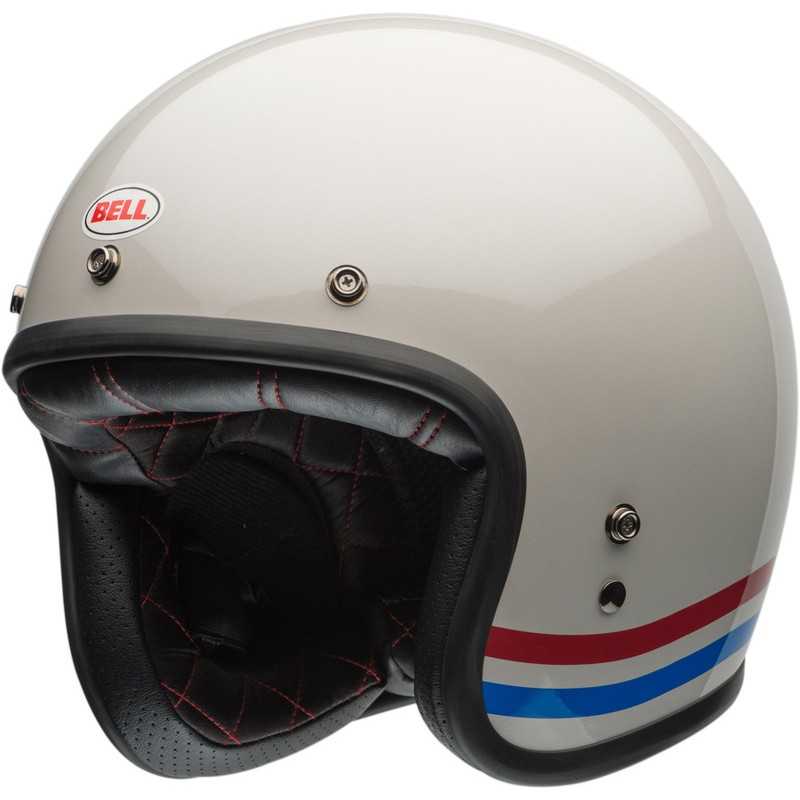 BELL OPEN FACE JET HELMET CUSTOM 500 STRIPES 8006535003VAR