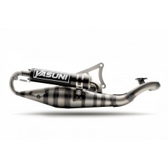 YASUNI Homologated exhaust + carbon silencer CARRERA 10 MINARELLI HORIZONTAL 1104156