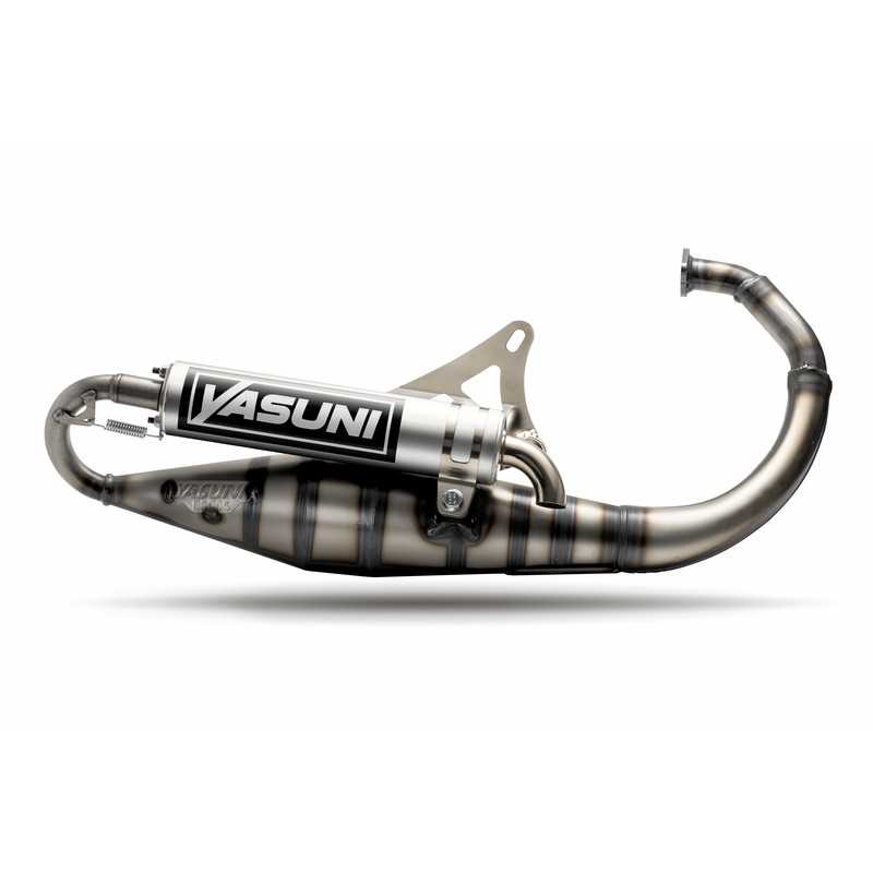 YASUNI Escape homologado + silencioso aluminio CARRERA 10 MINARELLI VERTICAL 1104158