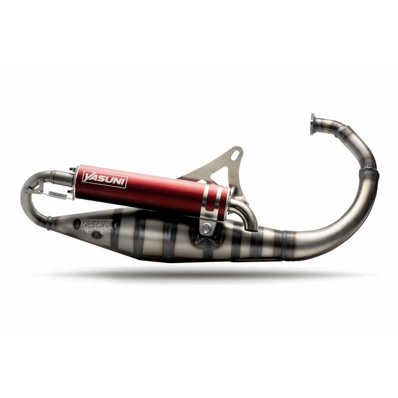 YASUNI Homologated exhaust + carbon silencer CARRERA 10 MINARELLI VERTICAL 1104160
