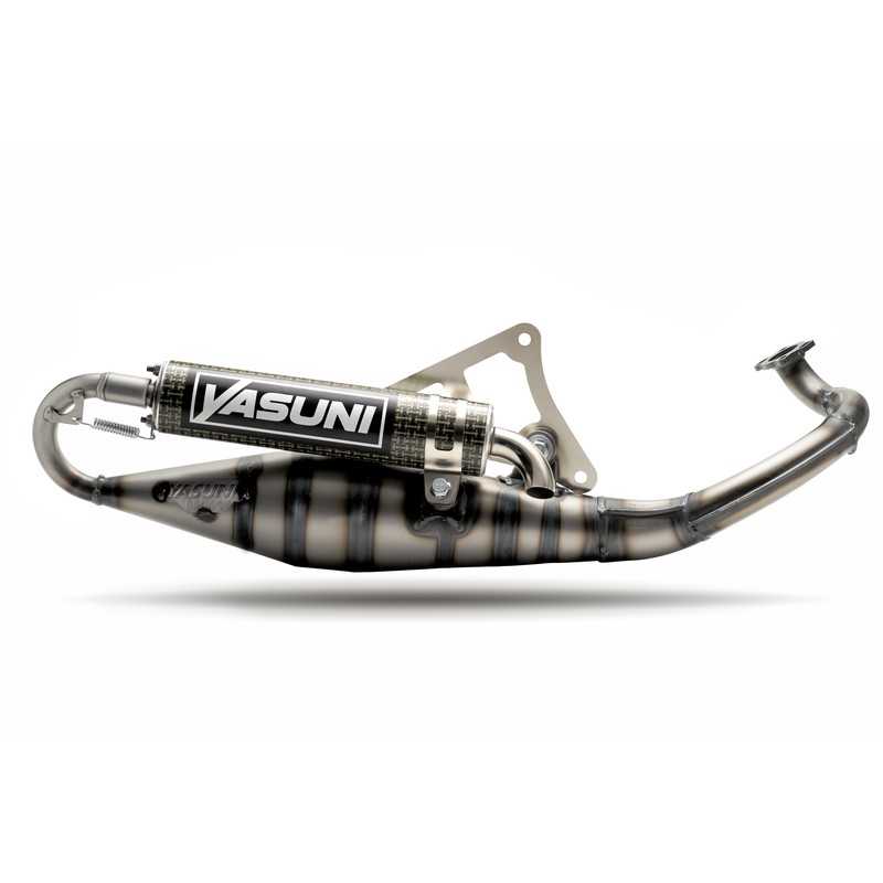 YASUNI Escape homologado + silencioso carbono kevlar CARRERA 10 1104172