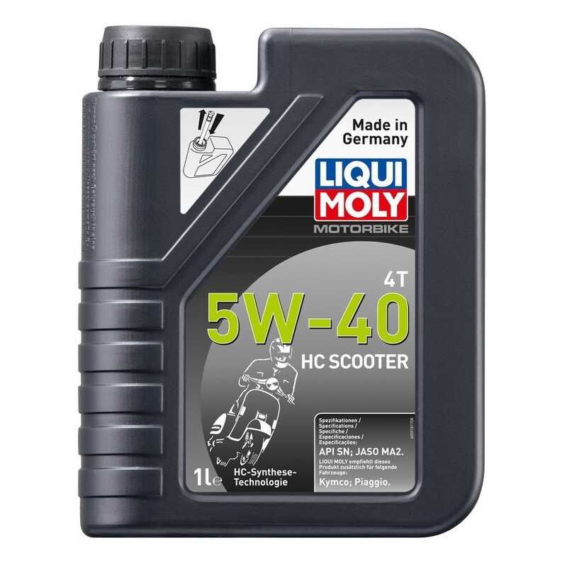 LIQUIMOLY Aceite de motor sintético HC 5W-40 SCOOTER 1L 1099233