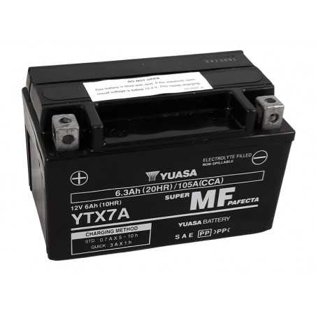 YUASA Maintenance free activated battery YTX7A 1103935