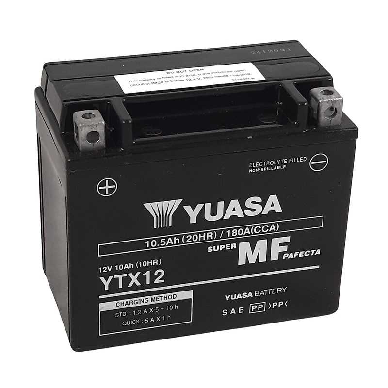 YUASA Batería activada sin mantenimiento YTX12 1103938
