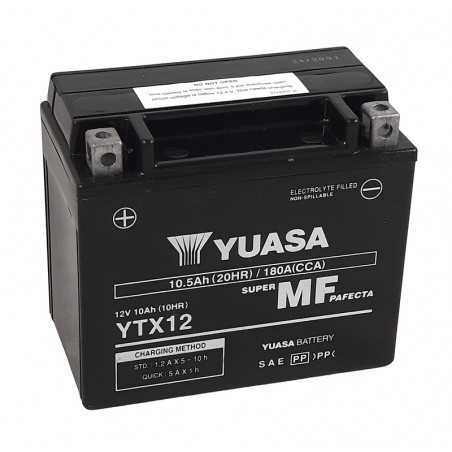 YUASA Maintenance free activated battery YTX12 1103938