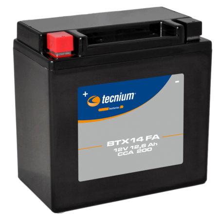 TECNIUM Batería activada BTX14 YTX14 1105547