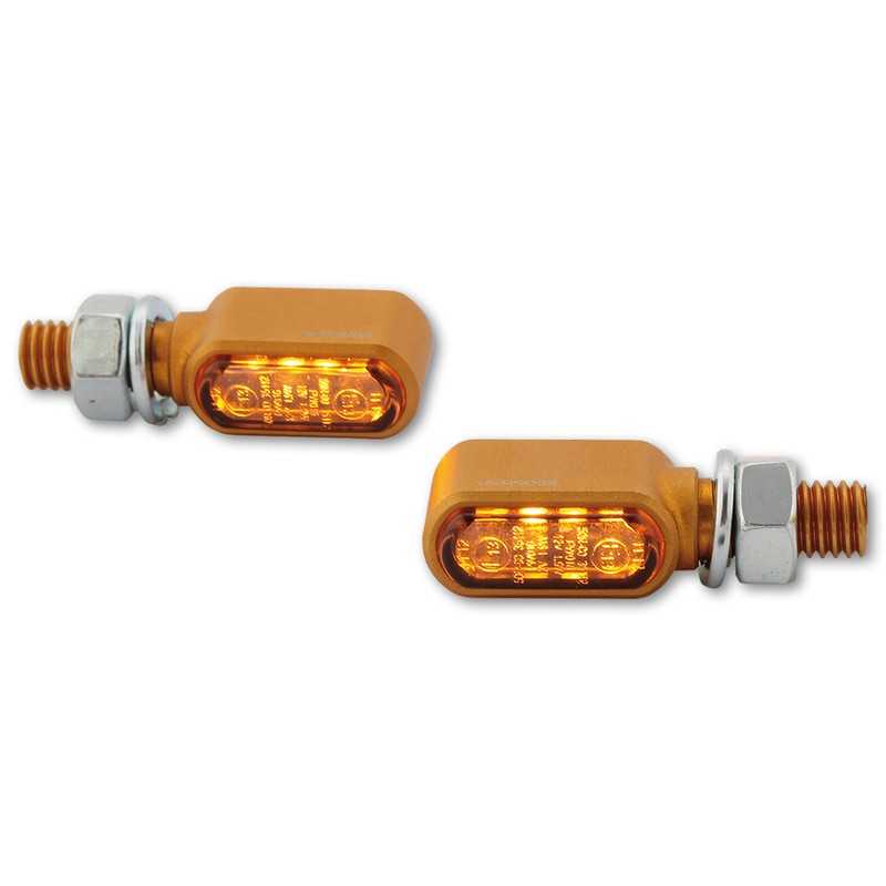 HIGHSIDER FITTING POSITION: FRONT AXLE CNC LED LITTLE BRONX E-APPROVED 1108584001VAR