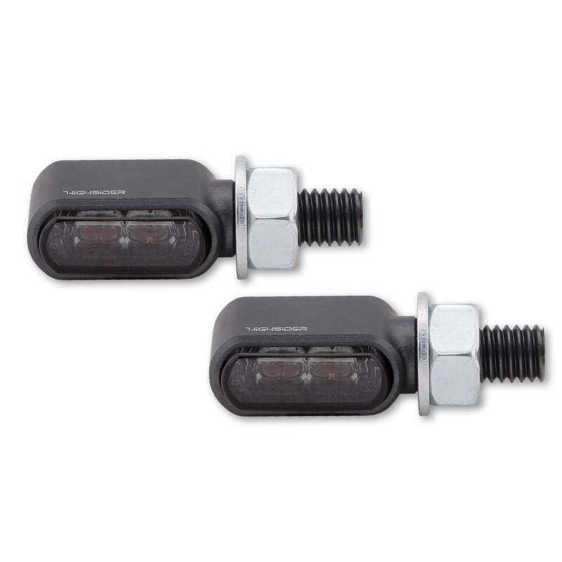 HIGHSIDER Juego de intermitentes/luz posición CNC LED LITTLE BRONX E-APPROVED 1108585001VAR