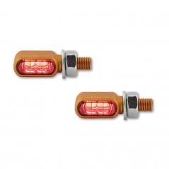 HIGHSIDER Turn signal/rear light/brake light (3 in 1) CNC LED LITTLE BRONX 1108650001VAR