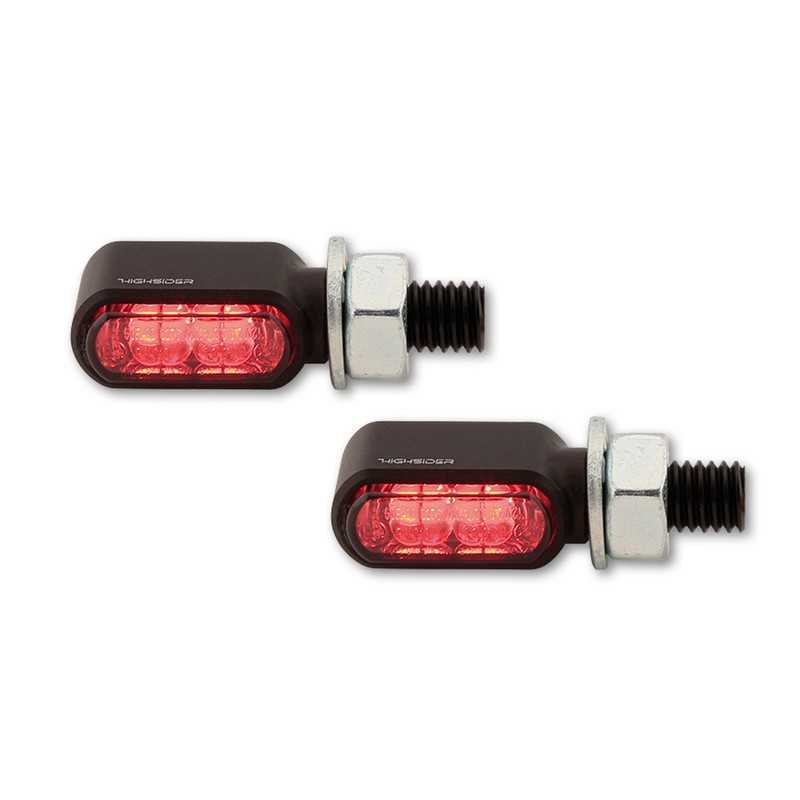 HIGHSIDER Intermitente/piloto trasero/ luz freno (3 en 1) CNC LED LITTLE BRONX 1108650001VAR