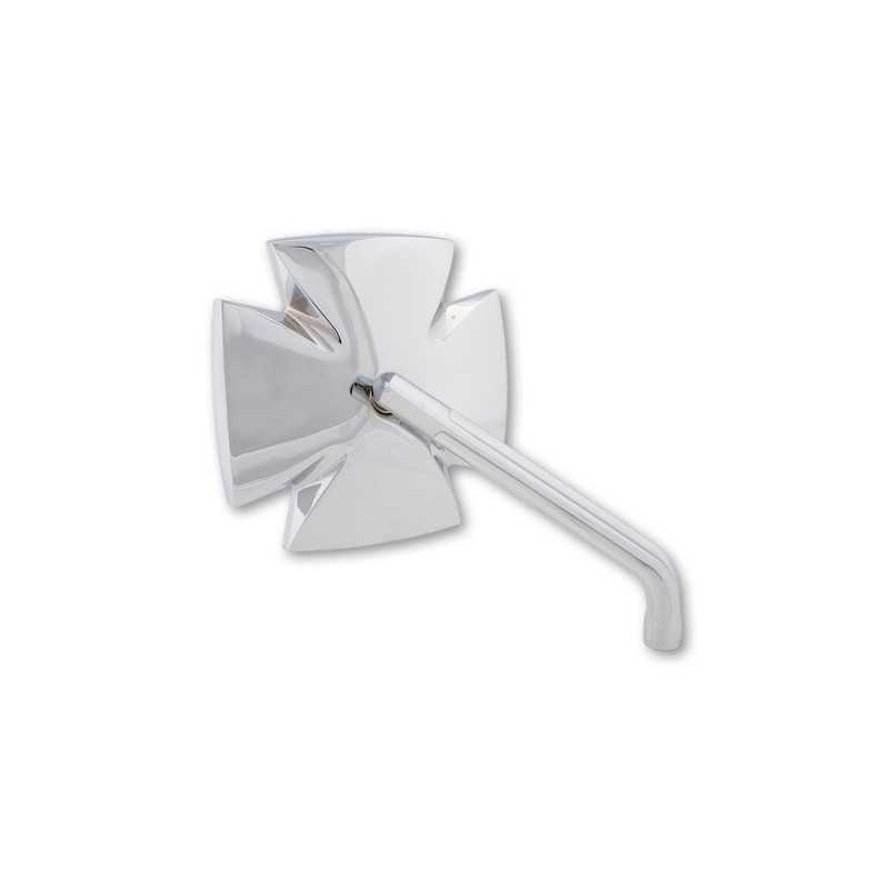 HIGHSIDER REAR VIEW MIRROR IRON CROSS 1108675001VAR