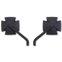 HIGHSIDER REAR VIEW MIRROR IRON CROSS 1108675001VAR