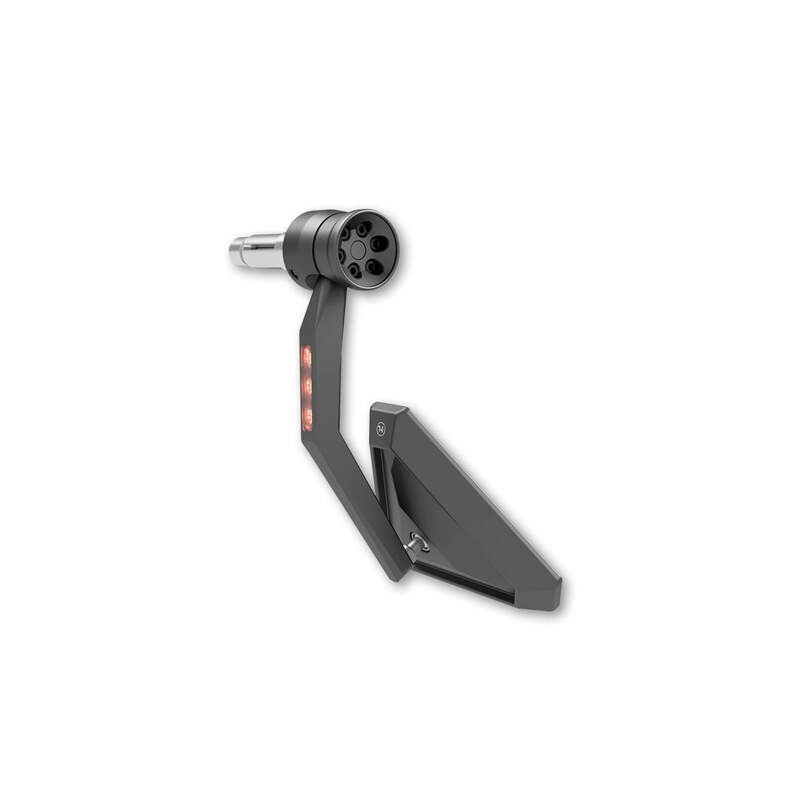 HIGHSIDER Short handlebar rearview mirror with turn signals LED TETRA 1111117