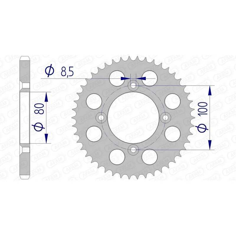 AFAM Corona aluminio ultraligera 11110 - 428 1074385001