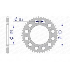AFAM Ultralight aluminum crown 11212 - 520 1074390001
