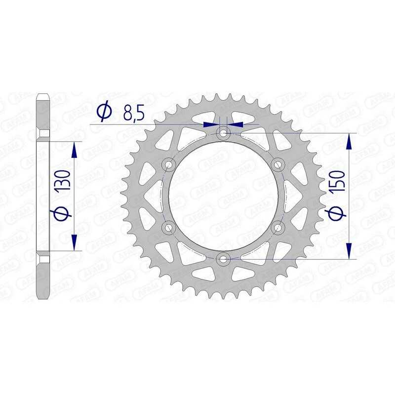 AFAM aluminum crown 13323 - 520 1074471001
