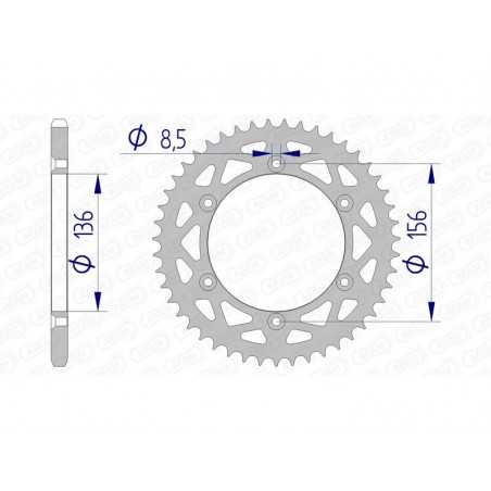 AFAM Corona aluminio 15206 - 520 1074539002