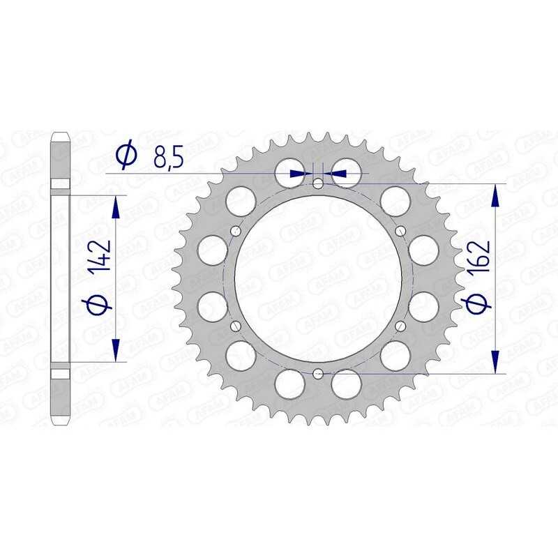 AFAM aluminum crown 15305 - 520 1074541001