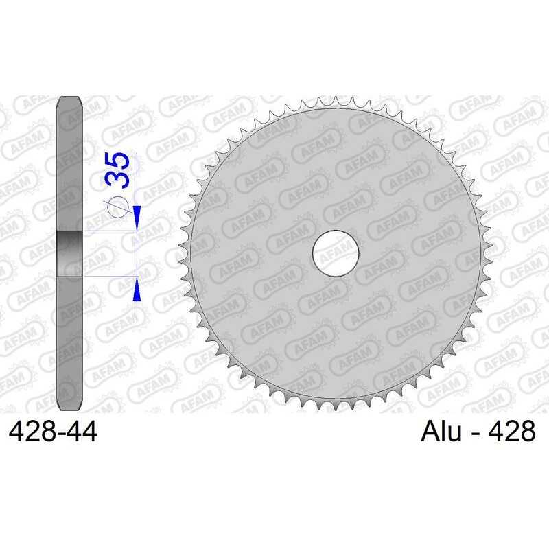 AFAM aluminum crown 428 - 428 1074646001