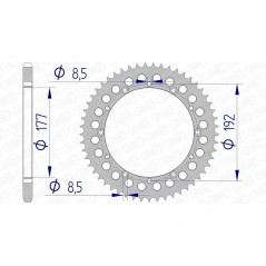 AFAM Corona aluminio 63300 - 520 1074712001