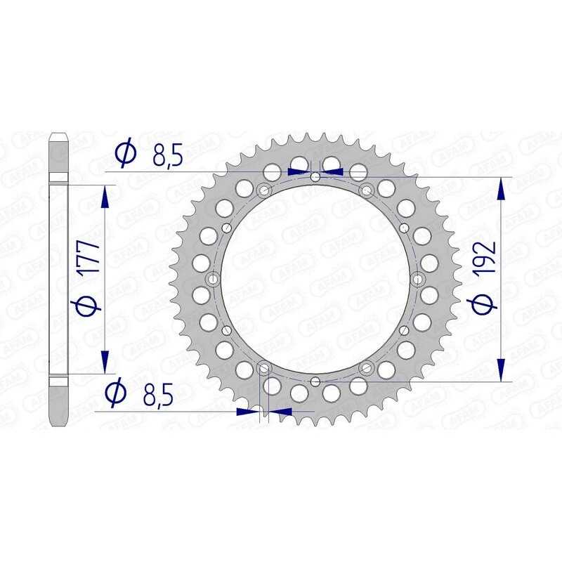 AFAM Corona aluminio 63300 - 520 1074712001