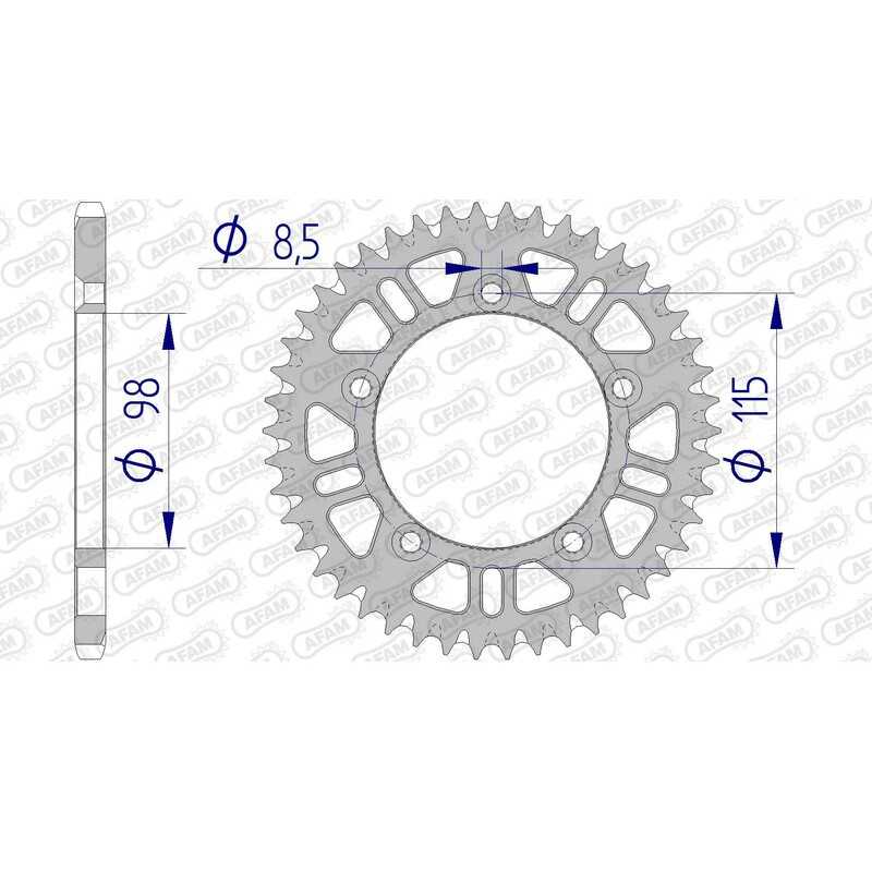 AFAM Corona aluminio ultraligera autolimpiable 72101 - 420 1074724001