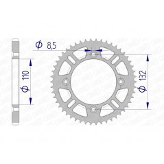 AFAM Corona aluminio 72102 - 428 1074727001
