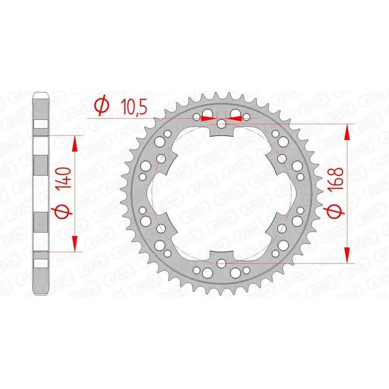 AFAM Standard steel crown 92635 - 525 1074790001