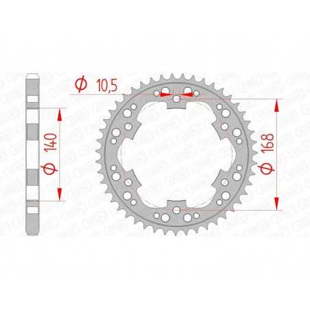 AFAM Standard steel crown 92635 - 525 1074790001