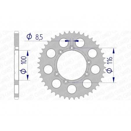 AFAM Corona aluminio 93303 - 520 1074805001