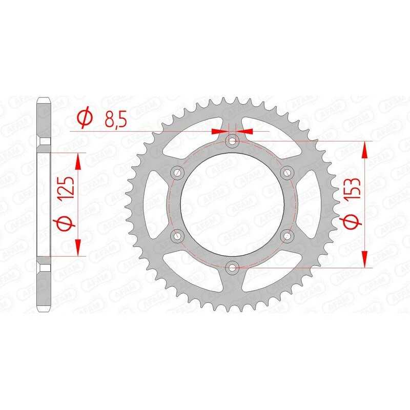 AFAM Standard steel crown 10212 - 520 1074329001