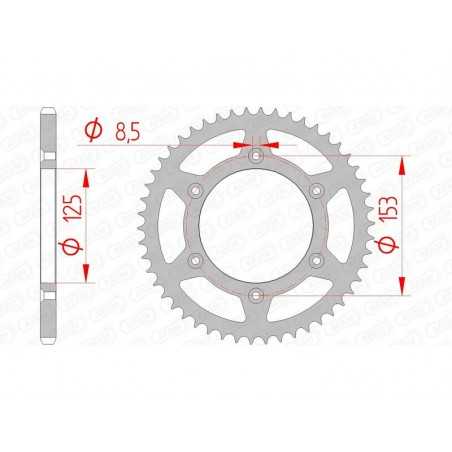 AFAM Standard steel crown 10212 - 520 1074329001