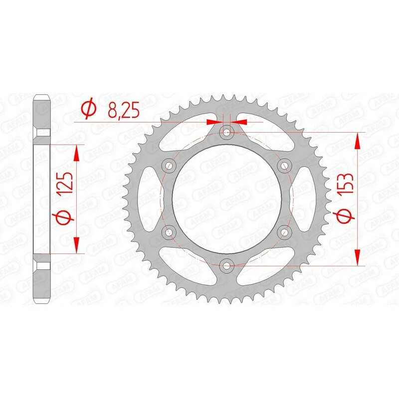 AFAM Standard steel crown 10228 - 428 1074337001