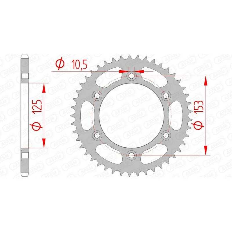 AFAM Standard steel crown 10320 - 520 1074348001